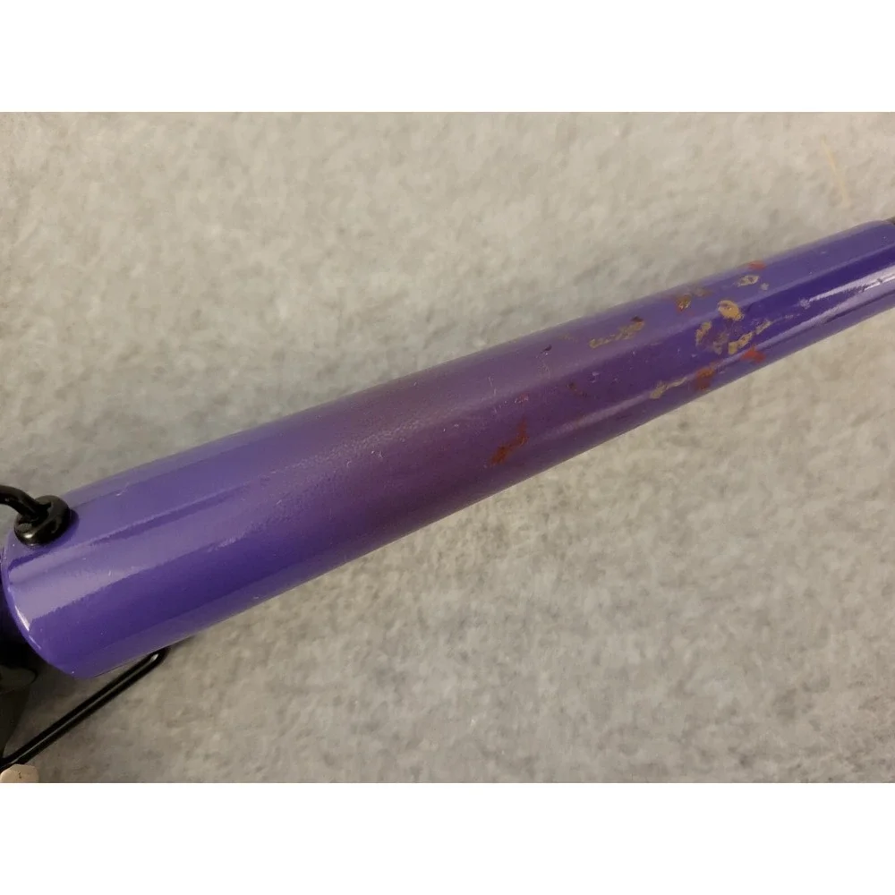 HOT SHOT TOOLS PROFESSIONAL Tapered Curling Iron PURPLE - Tested Gets Hot Flaw J